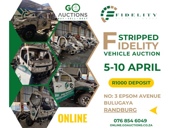 Online Stripped Fidelity Vehicle Auction